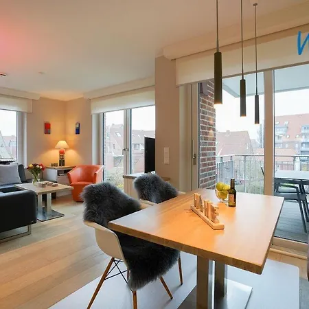 Achterhus - Wattwurm Апартаменты Йюст